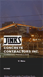 Mobile Screenshot of jinksconcrete.com